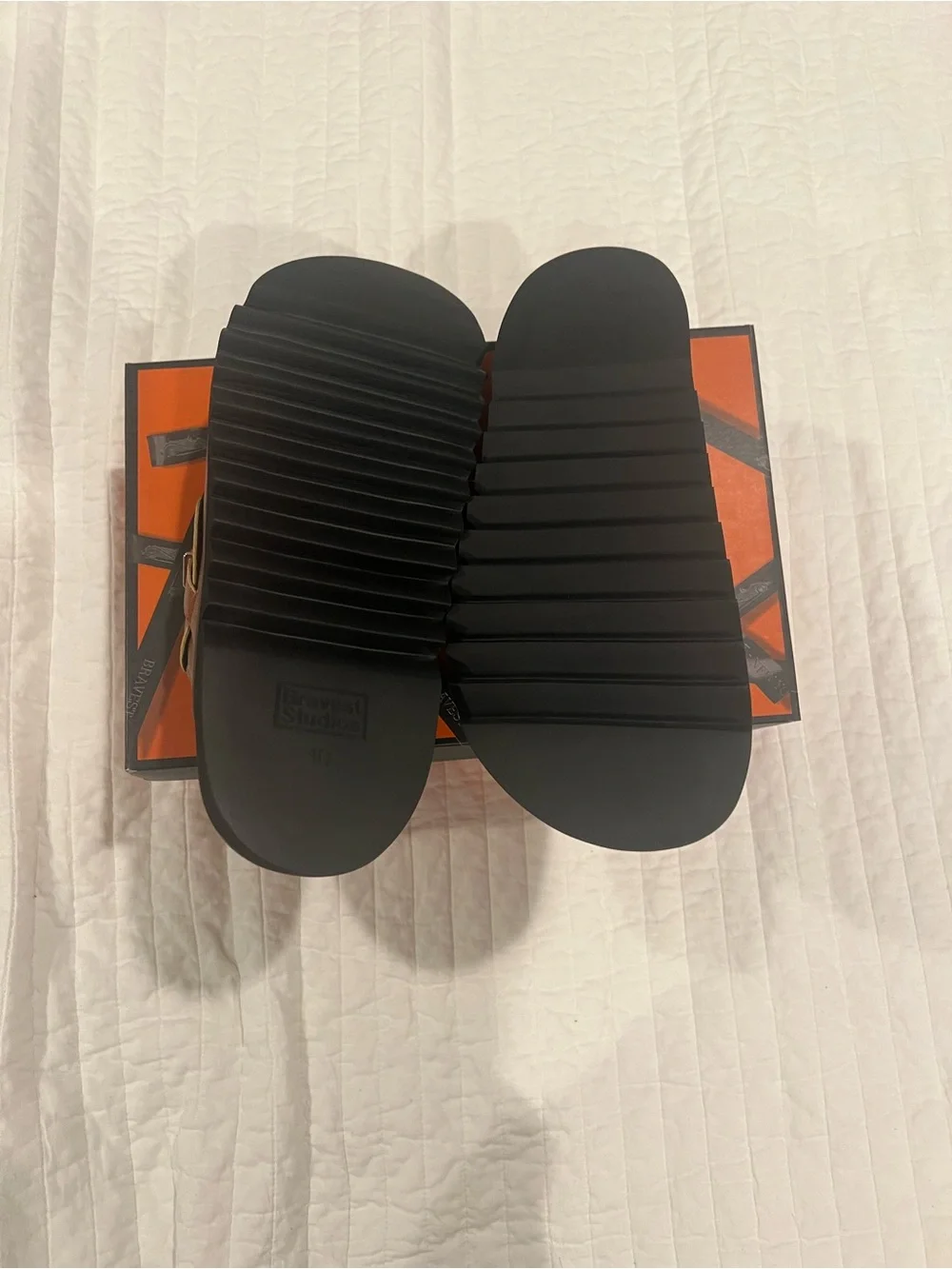 Bravest studios Cognac Bag Clogs Size: US 10 Brand New with Box and accessories